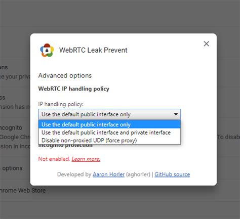 leak prevent chrome|WebRTC Leak Prevent for Google Chrome